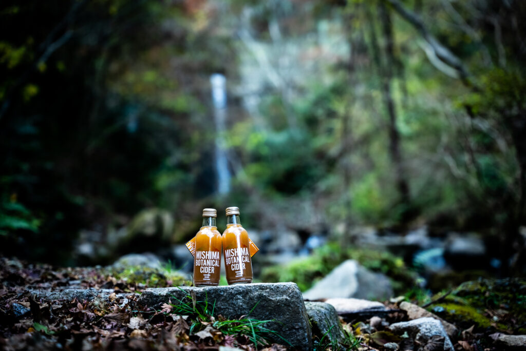 黒島みかんを使用したMISHIMA BOTANICAL CIDERの商品写真